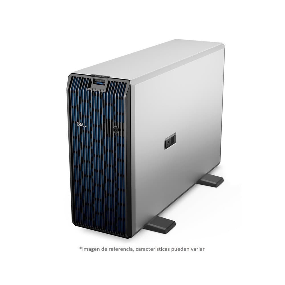DELLSERVIDORES PowerEdge T550 - Tower Server/Intel Xeon Silver 4310/16GB/480GB SSD/3.5-8/ HPERC H755/iDRAC9 Basic/5 B