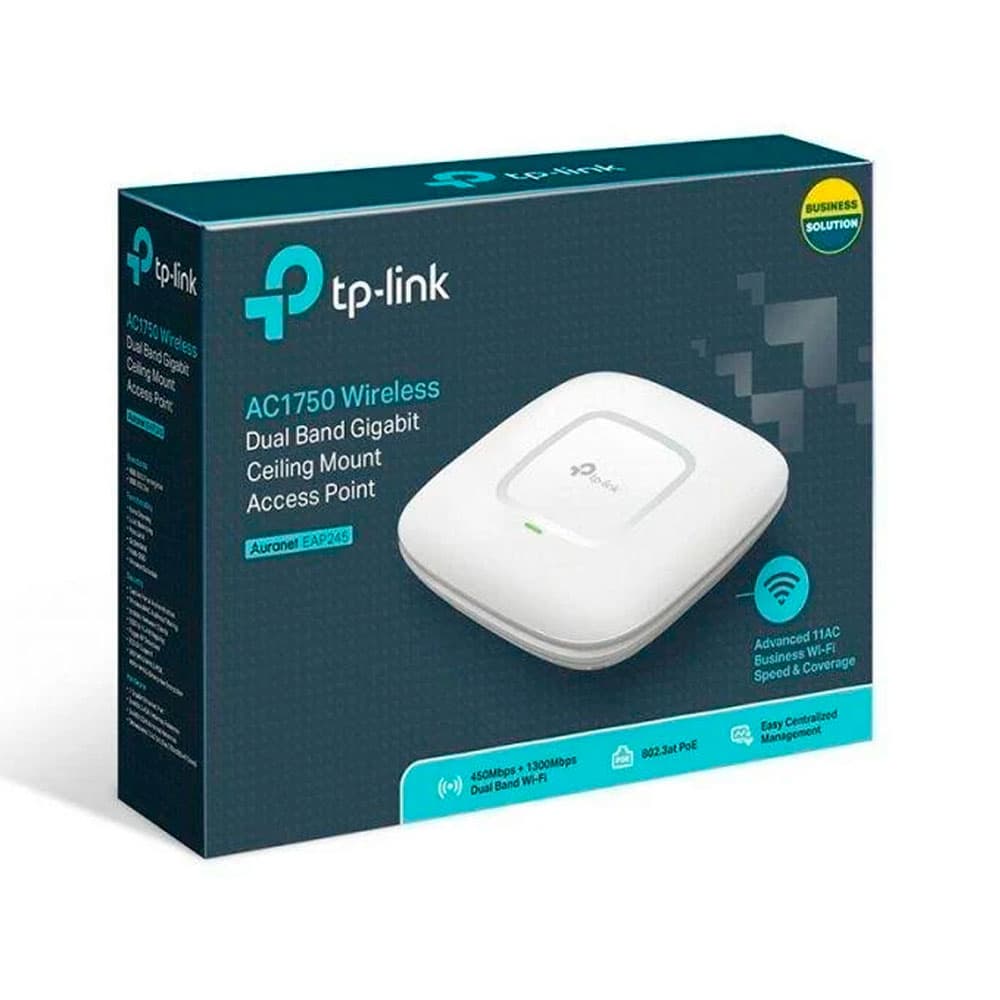 TPLINKSMB Punto de Acceso Gigabit Inalámbrico de Doble Banda Ac1750 Blanco