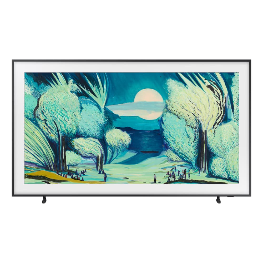 SAMSUNGAUDIVIDEO Televisor Samsung THE FRAME QLED Smart TV 55 pulgadas, UHD 4K /3,840 x 2,160 / DVB-T2 / Wifi 5/ Modo Arte/ NQ4 AI Gen 2 procesador/ 144Hz/ Pantalla Mate /Bluetooth 5.3/ Dual Led / asistente de voz / Multiview/ modo ambiente/ Modo Juego/ HDMI x 4 / USB x 2 /LAN/ One conect /40W audio/ abre y edita archivos de Office/ Control Solar/Garantía 1 añ
