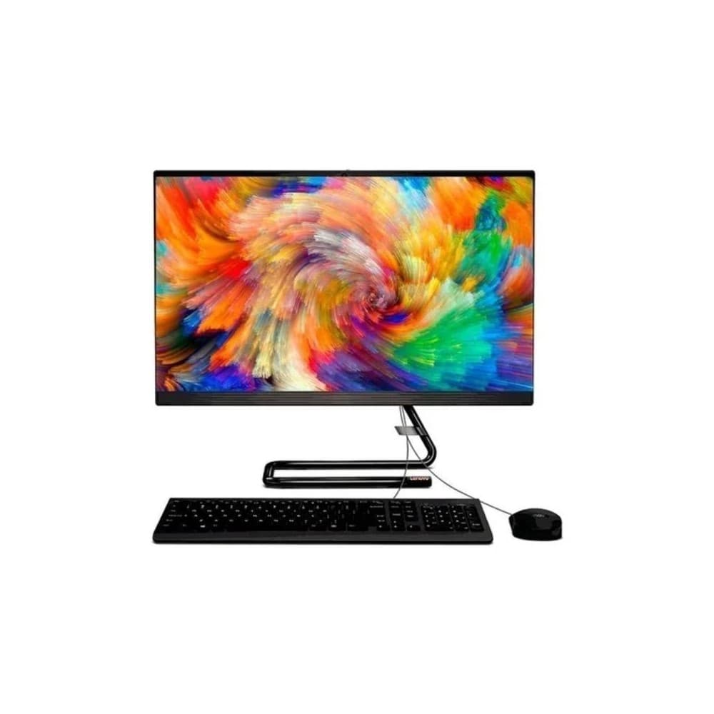 LENOVOTODOUNO Todo En Uno Lenovo 3 24ARE05 AMD Ryzen 3 4300U 23,8’’ ROM 1TB RAM 8 GB Linux Negro