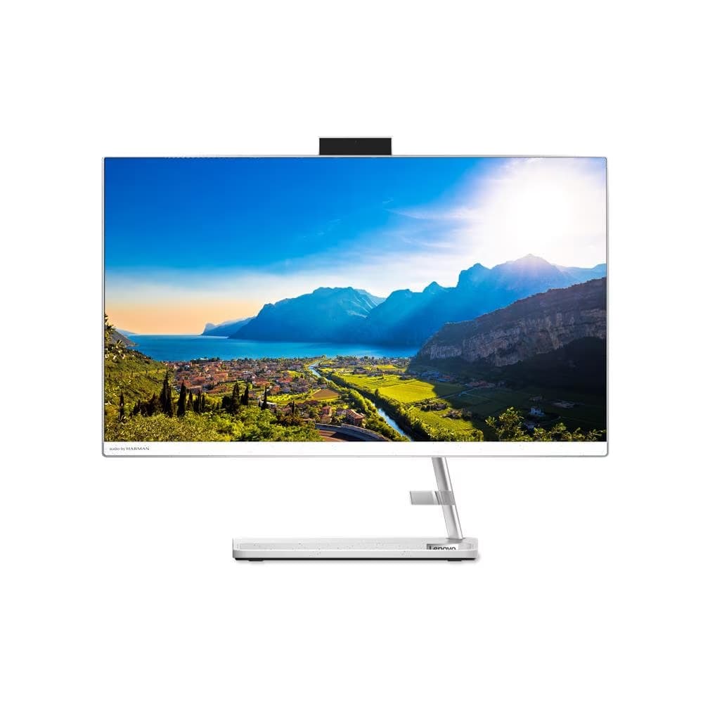 LENOVOTODOUNO Todo en uno Lenovo IC 3 24ALC6 AMD Ryzen 5 7430U 23,8 Pulgadas FHD Memoria 16GB Estado Solido 512GB Linux Blanco