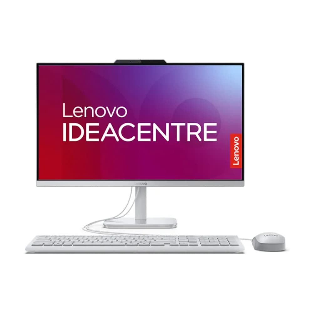 LENOVOTODOUNO Todo en uno Lenovo IC A100 Intel Core i3 N305 23,8 Pulgadas FHD Memoria 8GB Estado Solido 512GB Windows Home Color Gris