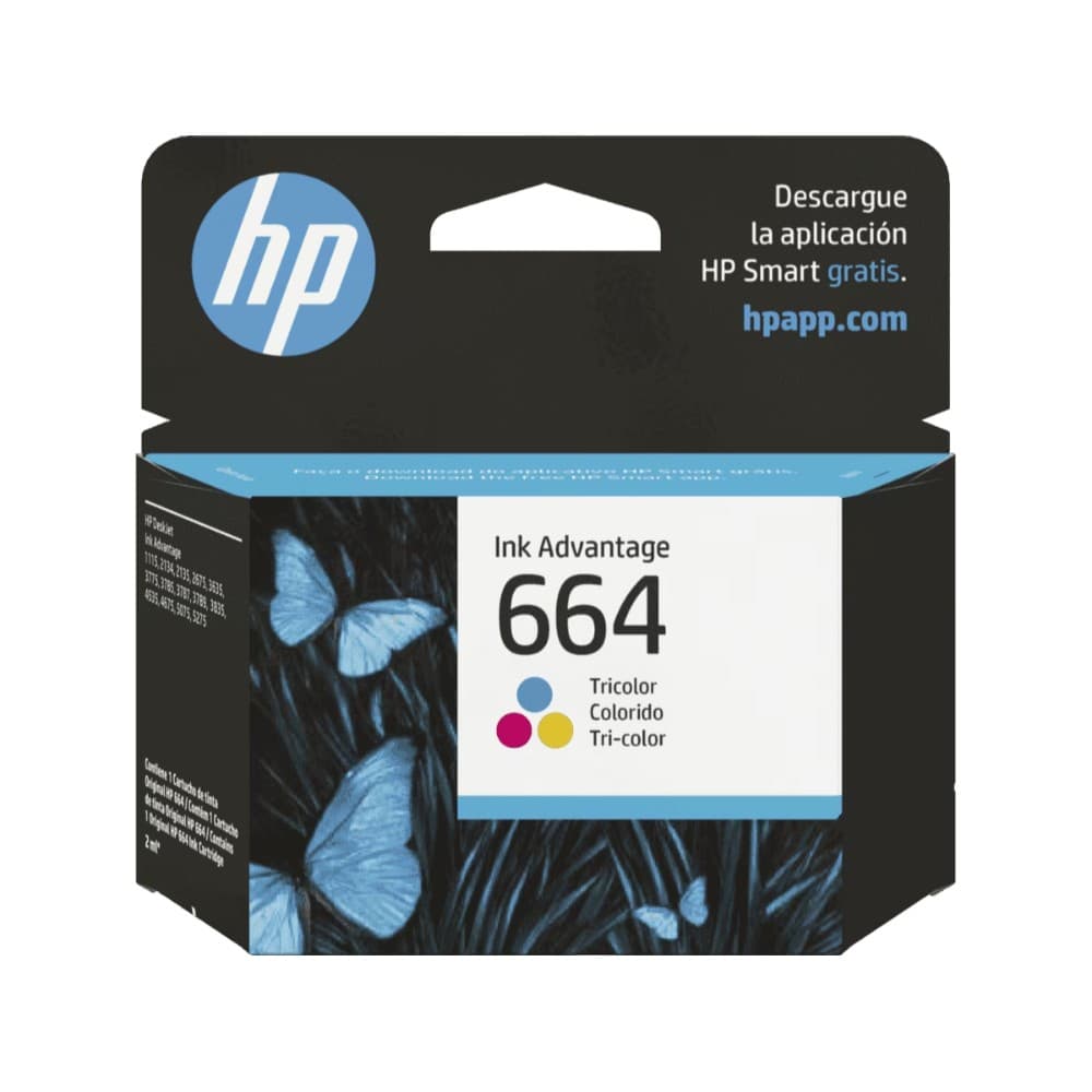 HPSUMINISTROS Cartucho HP tricolor 664 Deskjet