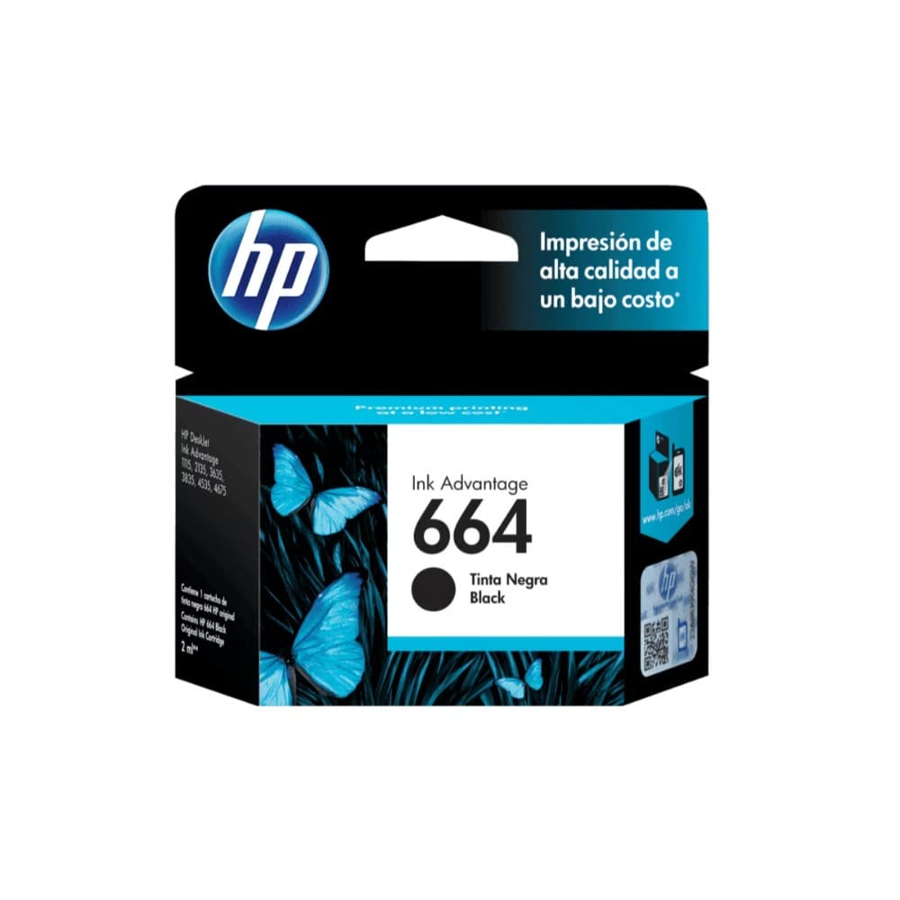 HPSUMINISTROS Cartucho Hp 664 Negro Original