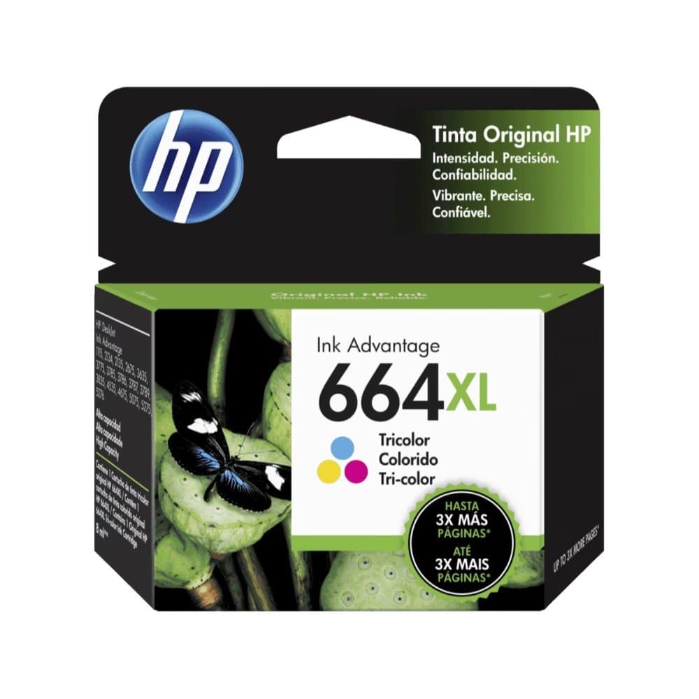 HPSUMINISTROS Cartucho de tinta HP Tricolor 664XL