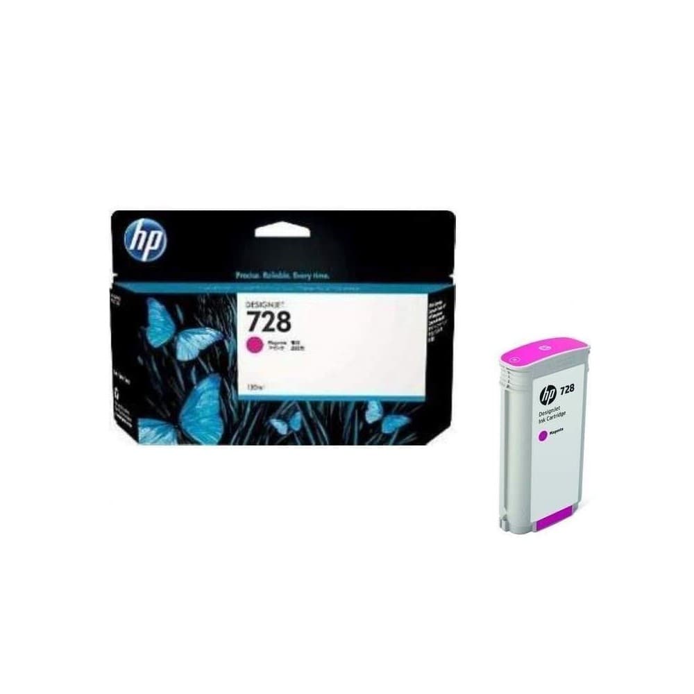 HPIMPGRANFORMATO Tinta HP 728 130 ML Magenta para Designjet T830mfp