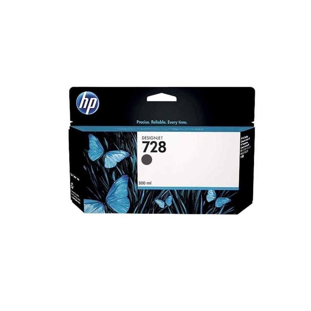 HPIMPGRANFORMATO Cartucho de tinta DesignJet HP 728 de 300 ml negro mate