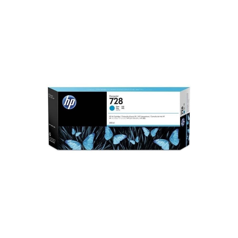 HPIMPGRANFORMATO Tinta HP 728 300-ml Cyan DesignJet Ink Cartridge11
