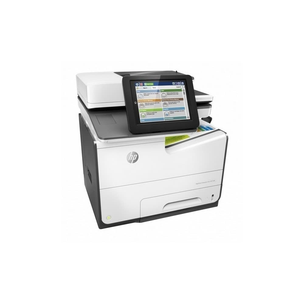 HPIMPCOMERCIAL HP Multifuncional color empresariales HP PageWide 586 BN/color 50 ppm - Impresora - Copiadora - F