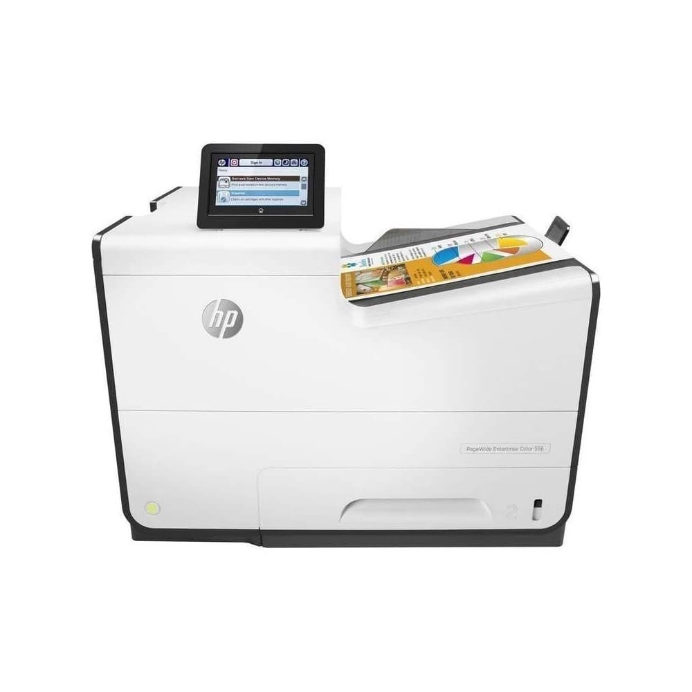 HPIMPCOMERCIAL HP Impresora color HP PageWide 556dn BN/color 50 ppm - Impresora - Red-2400x1200 dpi - 1792MB