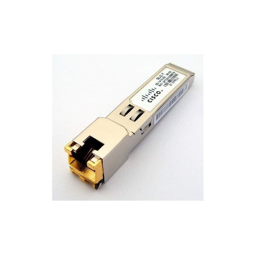 CISCO Transceiver Cisco 1000BASE-T SFP para conexion FE cat5
