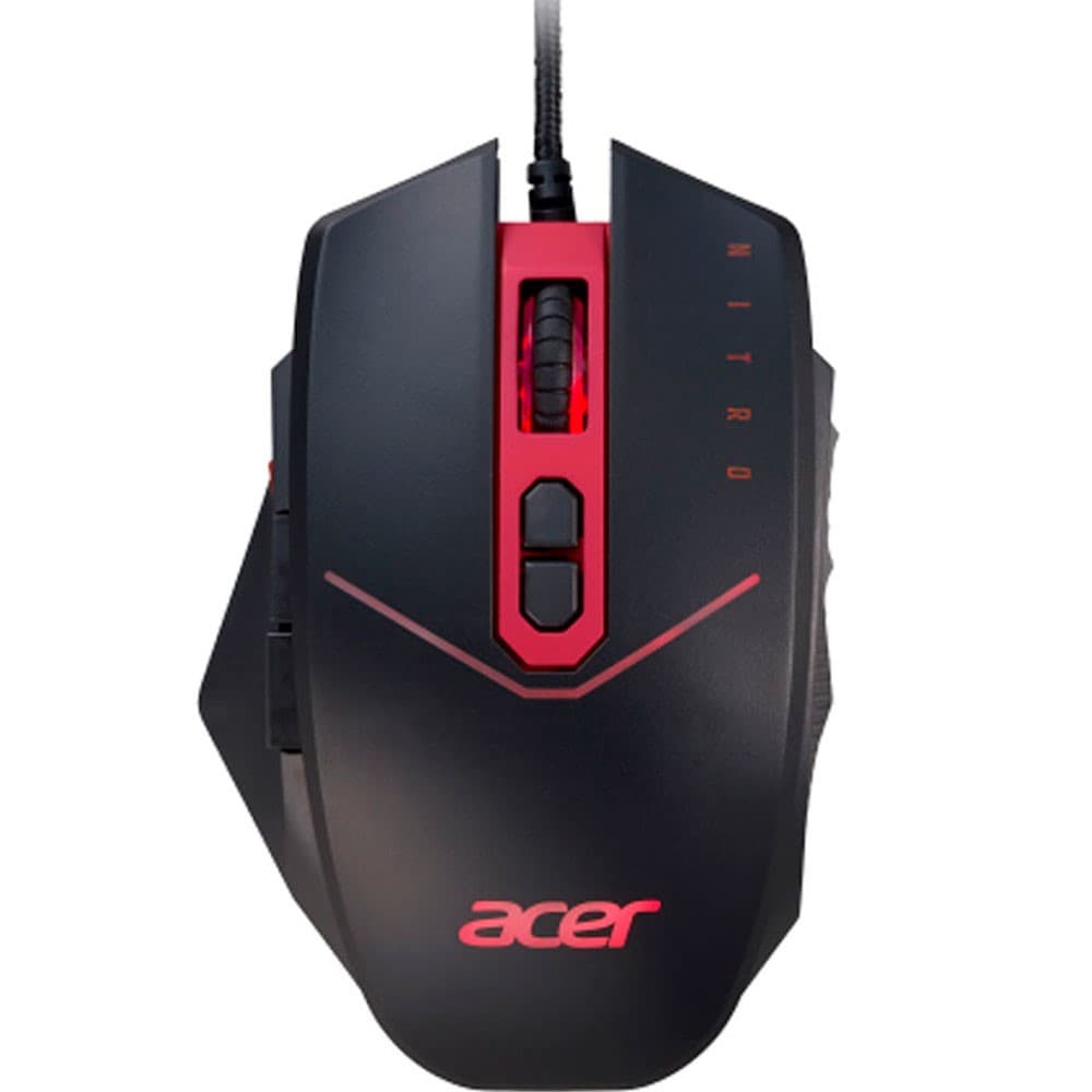 ACER Mouse Acer Gaming Nitro 8 botones Cable USB Negro