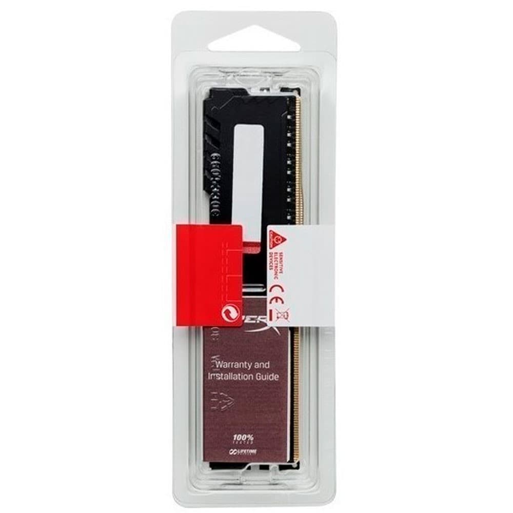 KINGSTON TECHNOLOGY Memoria RAM Fury DDR4 gamer color negro 8GB 1 HyperX