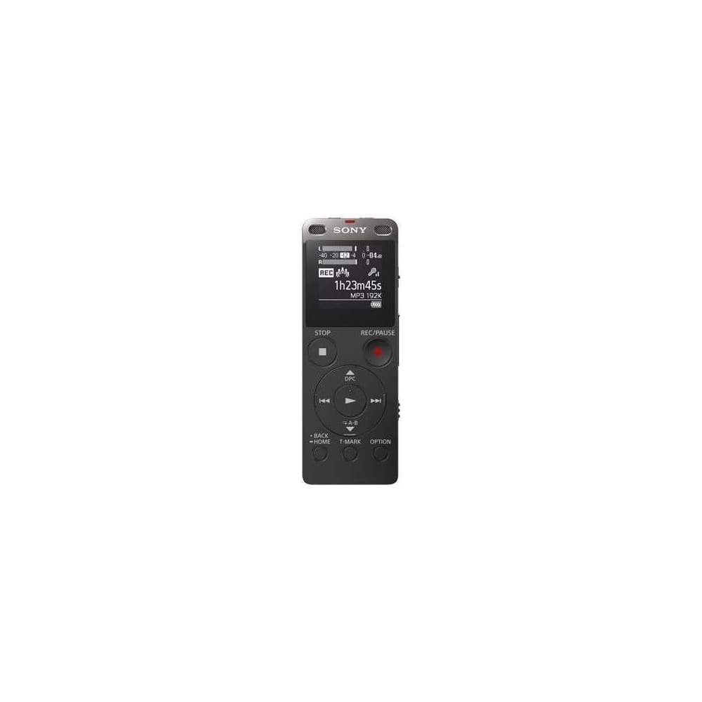 SONY Grabador Sony de voz digital con USB integrado, 4GB de memoria expandible MicroSD, Batería de litio