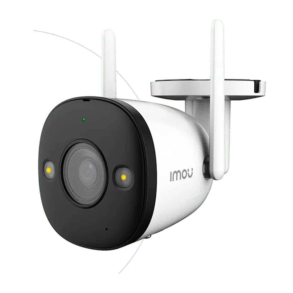 DAHUA Camara Dahua Imou Bullet, 2MP, WIFI, Full Color, Lente 2.8mm, Slot para tarjeta SD hasta 256GB, H265, IR30M, DWDR, deteccion de movimiento inteligente, Audio de 2 vias.