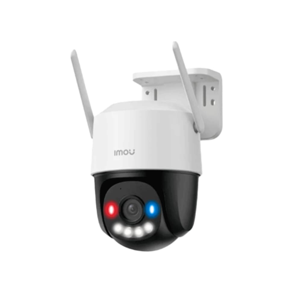 IMOU CRUISER SC 5MP IP WIFI, FULL COLOR, LENTE DE 3.6MM, SD HASTA 512GB, DETECCION DE MOVIMIENTO Y HUMANOS, 2 LUCES DE ADVERTENCIA ROJAS Y AZULES, MICRÓFONO Y ALTAVOZ INTEGRADOS, SIRENA DE 110 DB, COMPATIBLE CON WI-FI 6