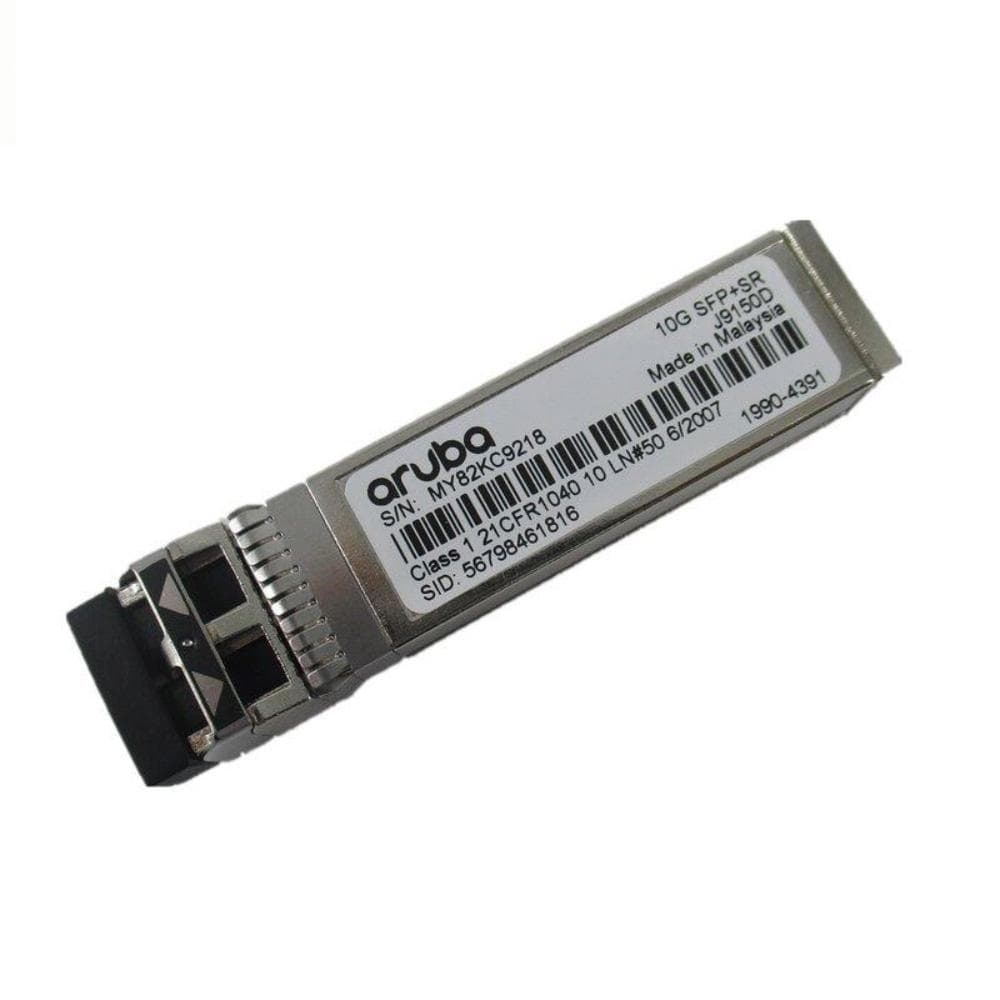 HPEARUBA Transceiver Aruba 10G SFP+ LC SR 300m MMF XCVR