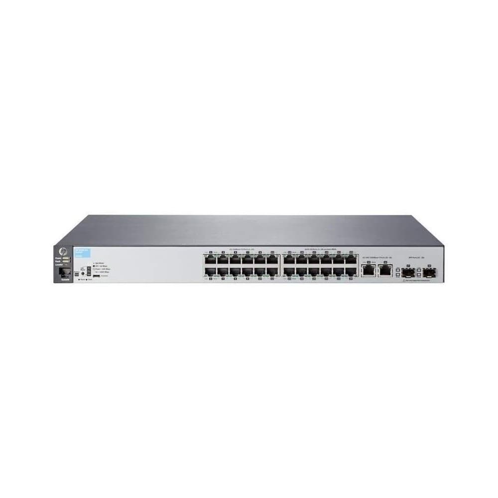 HPNETWORKING Switch HP 2530-24 capa2 administrable 24 10/100, 2 SFP Combo, apilable cluster no PoE