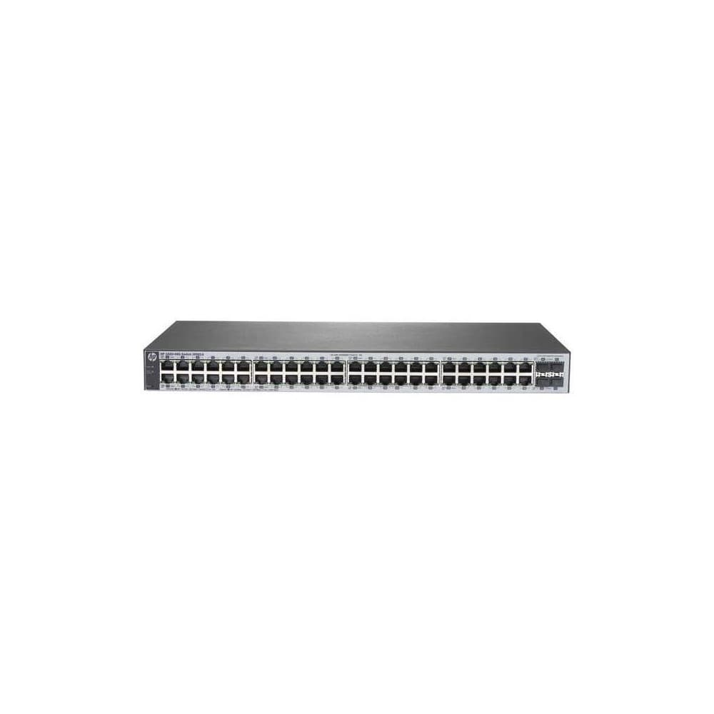 HPNETWORKING Switch HP 1820-48G, 48 10/100/1000, 4SFP, Capa 2, no apilable, no PoE