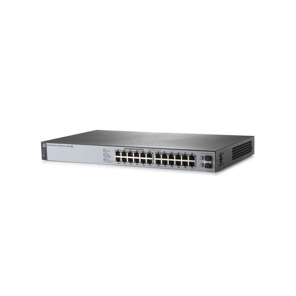 HPNETWORKVOL Switch HP 1820-24G-PoE+ (185W), 12 10/100/1000 PoE, 10/100/1000, 2 SFP,capa 2, Web, no apilable, PoE