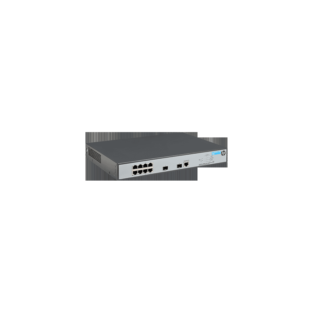 HPNETWORKVOL Switch HP 1920-8G PoE+, 8 puertos RJ-45 10/100/1000, 2 puerto SFP, no apilable, PoE (180W)
