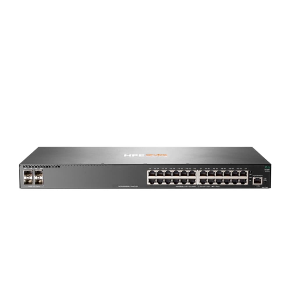 HPEARUBAVOL Switch ARUBA 2930F 24 Puertos 10/100/1000 - 4 Puertos SFP - Administrable