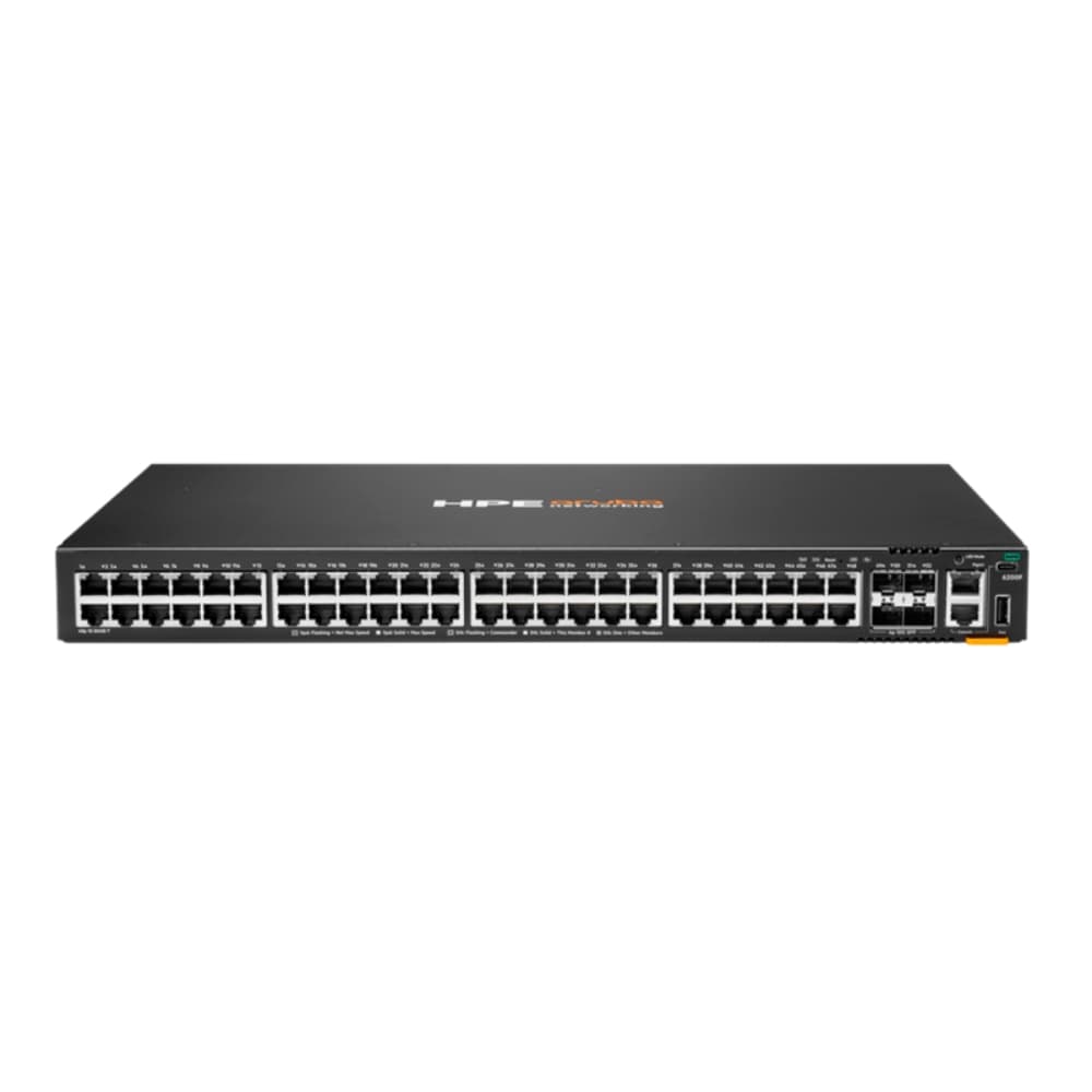 HPEARUBAVOL Switch Aruba 6200F Class 4 PoE Gigabit 48 Puertos 4SFP