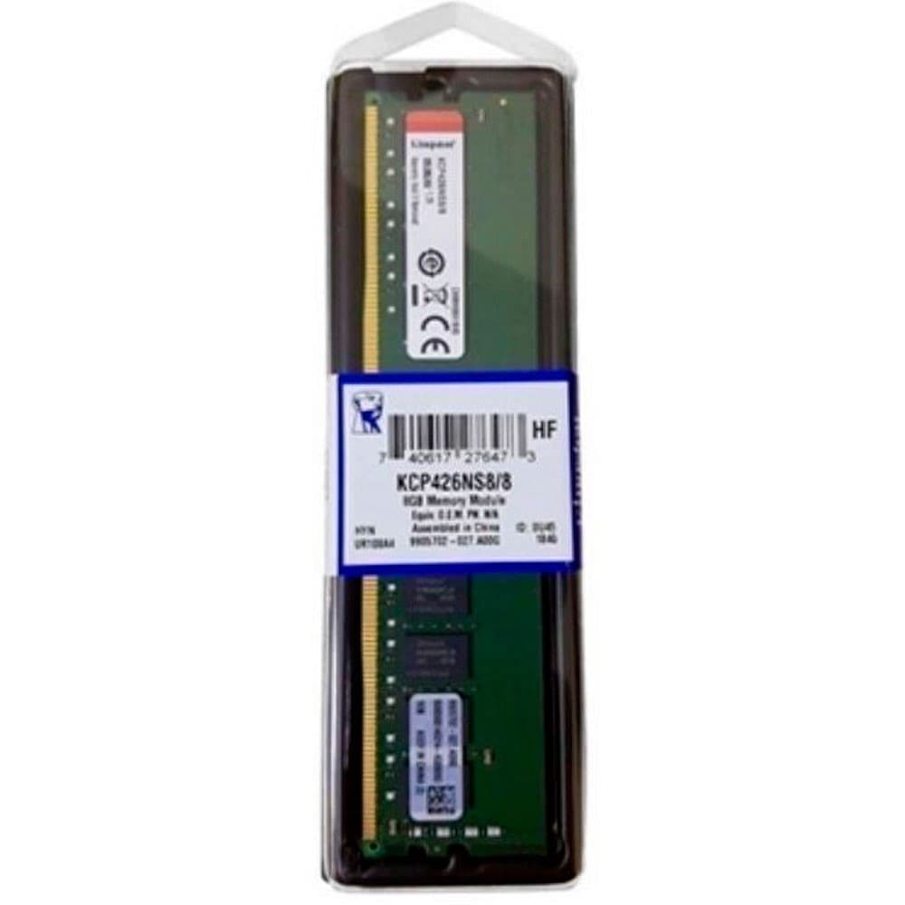 KINGSTON TECHNOLOGY Memoria RAM Kingston 8GB DDR4 2666 Mhz