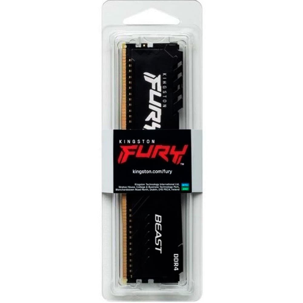 KINGSTON TECHNOLOGY Memoria ram Kingston FURY Beast para pc 8GB DDR4 3200MHz