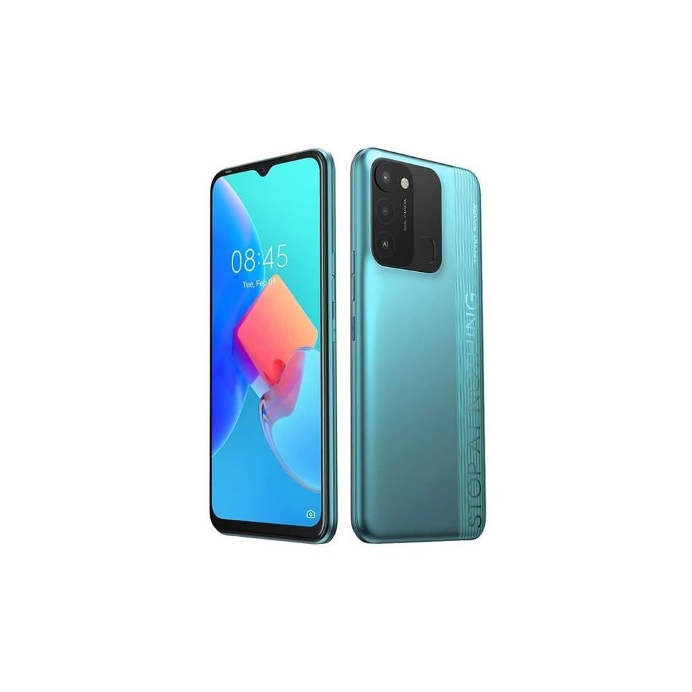TECNO 4895180777653 - Celular Tecno Spark 8C 128GB/4GB Turquoise cyan