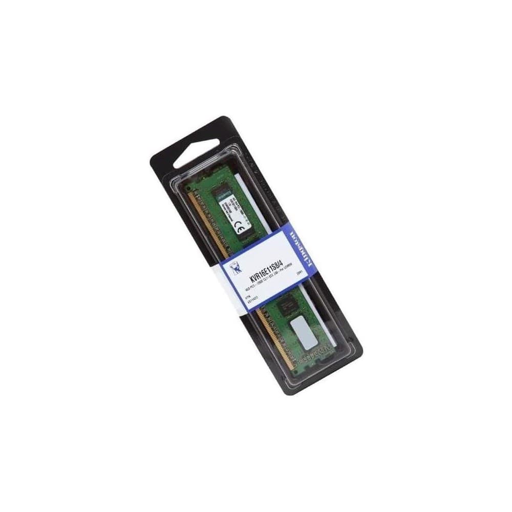 KINGSTON MEMORIA GENERICA PARA PC 1600 4gb KVR16E11S8/4