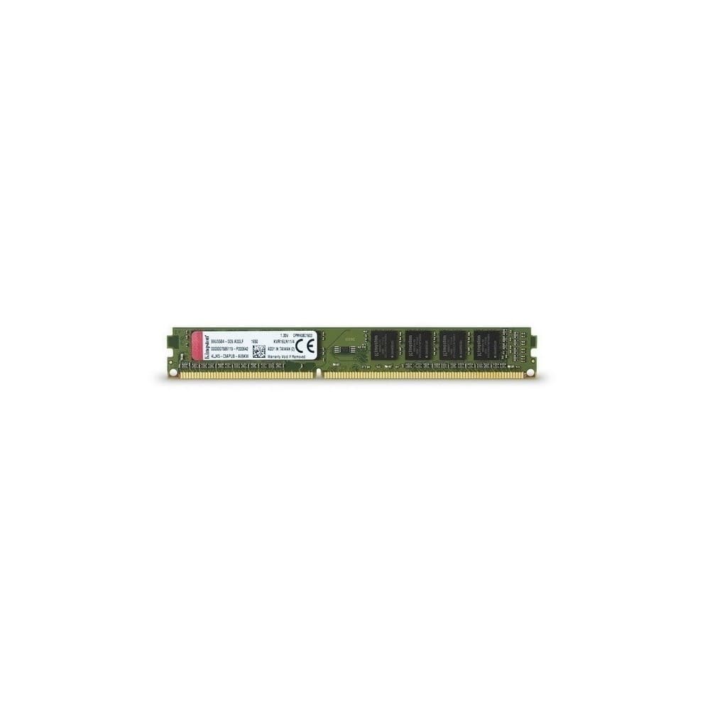 KINGSTON TECHNOLOGY Memoria RAM para PC KVR Kingston DDR3L, 1600MHz, CL11 DIMM 4GB