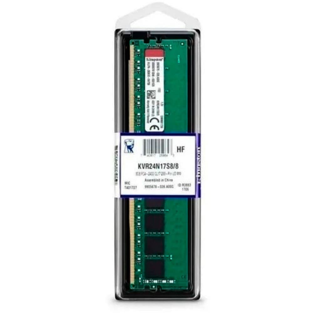 KINGSTON TECHNOLOGY Memoria ram kingston para pc 8GB DDR4 2400MHz