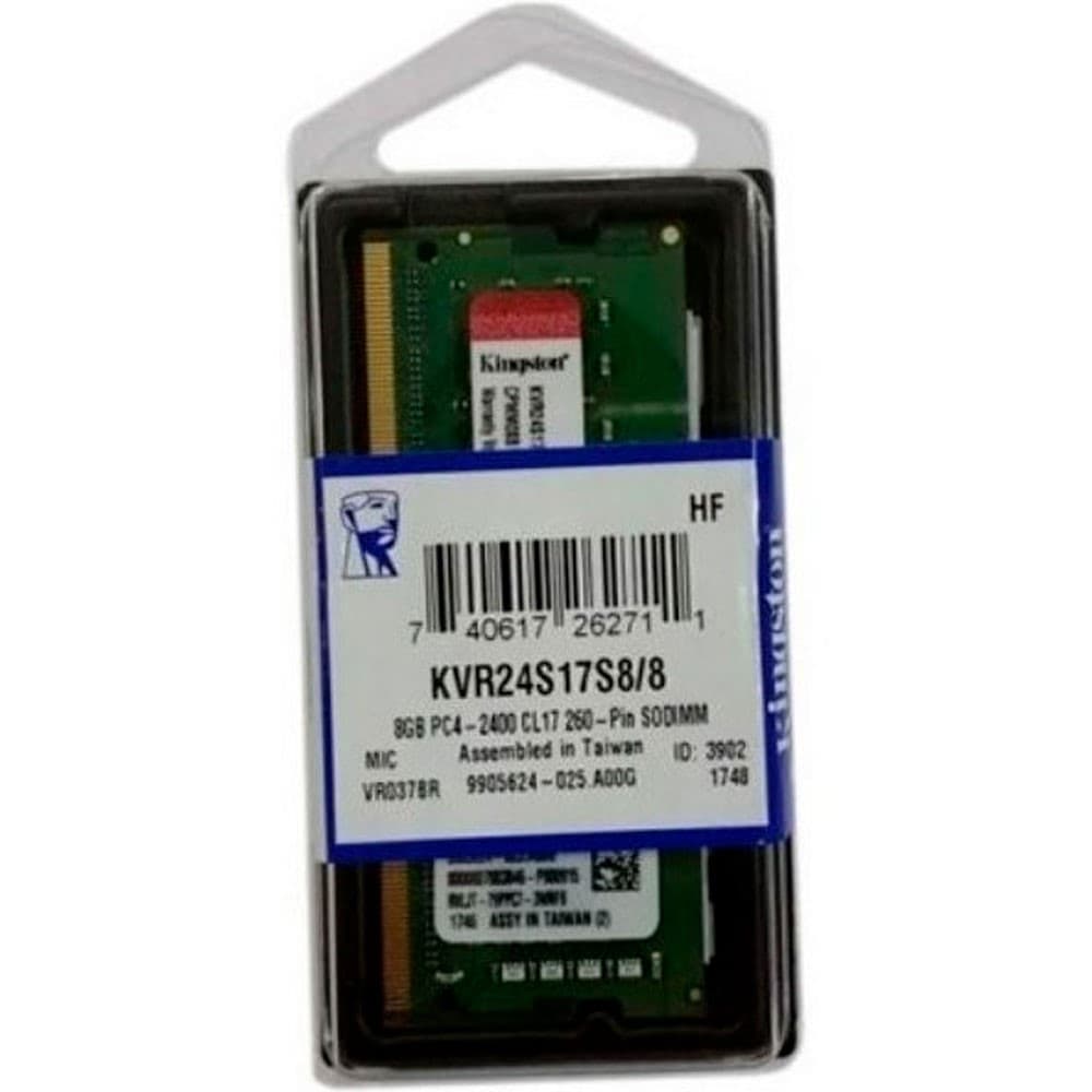 KINGSTON TECHNOLOGY Memoria ram kingston para portatil 8GB