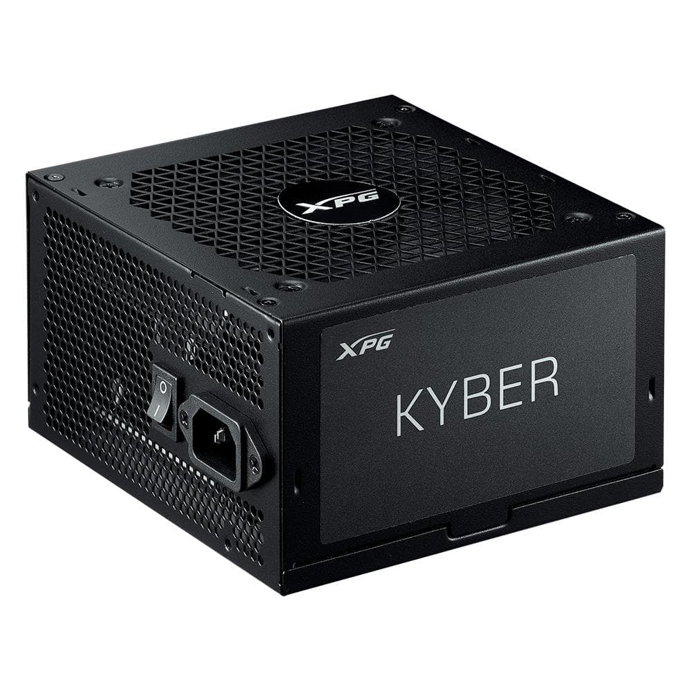 ADATA-XPG XPG KYBER, Black, 80+, Gold, Non-Modular, 750W, ATX24x1, EPS 8x2, PCIE 6+2x6, MOLEXx2, Premium Capacitor,