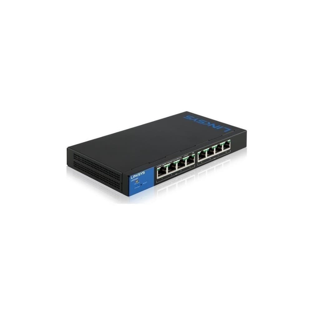 LINKSYS Switch 8Ptos Administrable Smart Gigabit PoE+