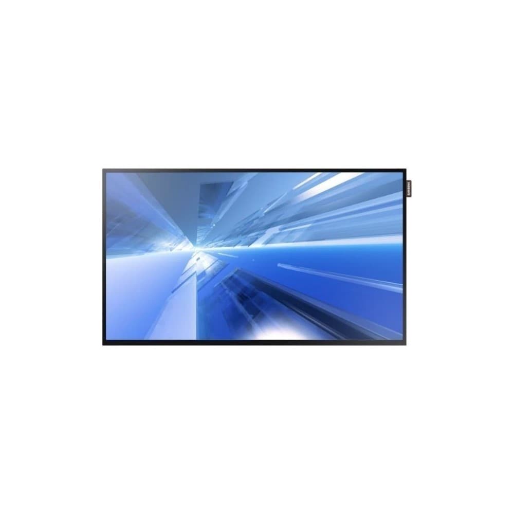 SAMSUNG MONITORES INDUSTRIALES SAMSUNG MONITOR INDUSTRIAL 32 DB32E ,hora 16/7 ,BRILLO 350NIT, Resolución 1920X1080 (16:9),Entradas: Analog D-SUB, DVI-D, HDMI, Componente (CVBS Común), Audio mini Jack, RS232C(Stereo), RJ45, USB, Slot SD GARANTIA 3 AÑOS