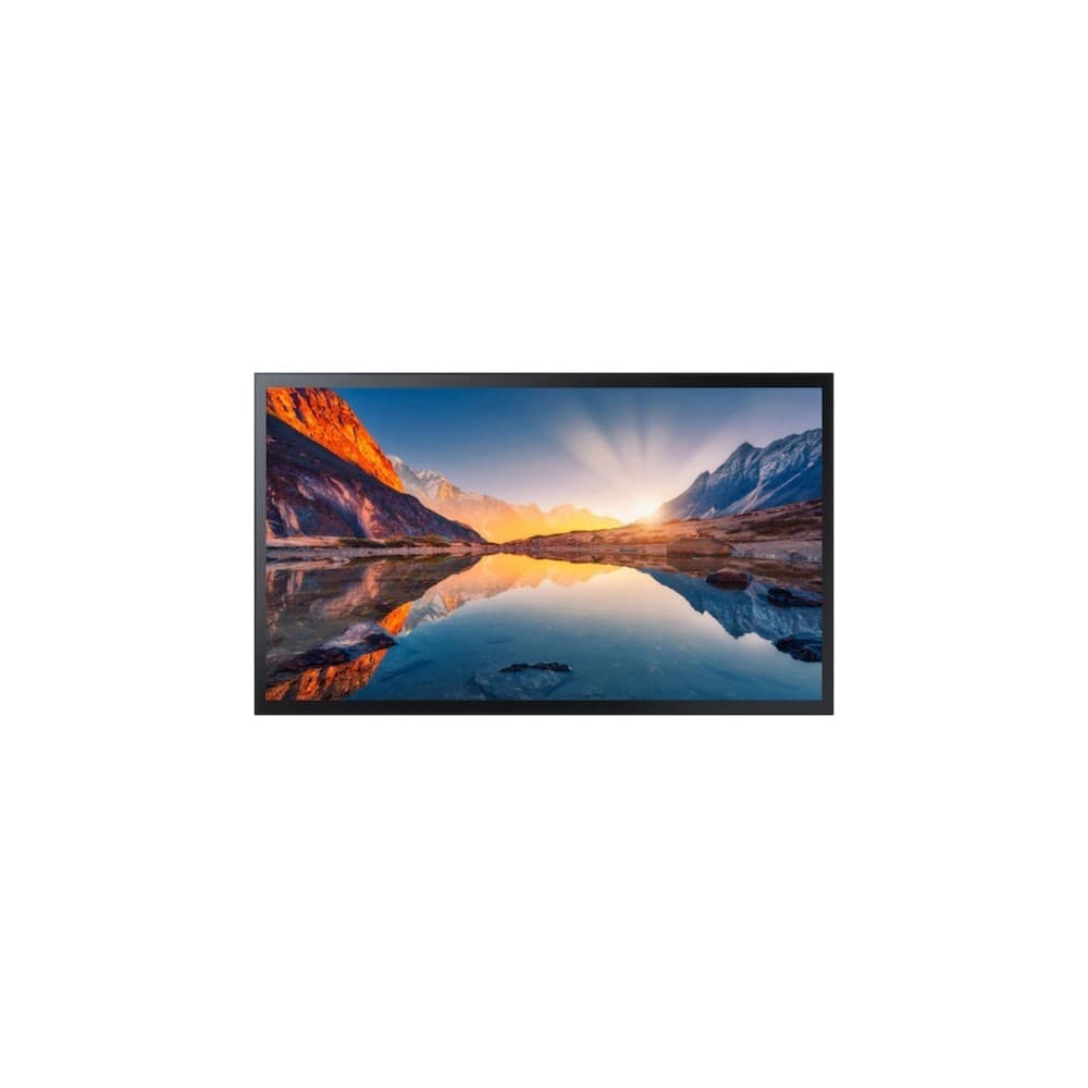 SAMSUNG MONITORES INDUSTRIALES Monitor industrial Tamaño: 43” QM43R-T Tamaño: 43, Resolución 3840x2160 (16:9), Brillo 400 nit con vidrio táctil, Pantalla táctil capacitiva, Contraste: 5000:1, Características: uso 24 horas/día, Sensor IR Central (Tras el panel), altavoces 10Wx2 , Reproductor embebido MagicInfo S6, SSSP 6,0, Web Browser, WiFi, 8GB almacenamiento, Entradas: DVI