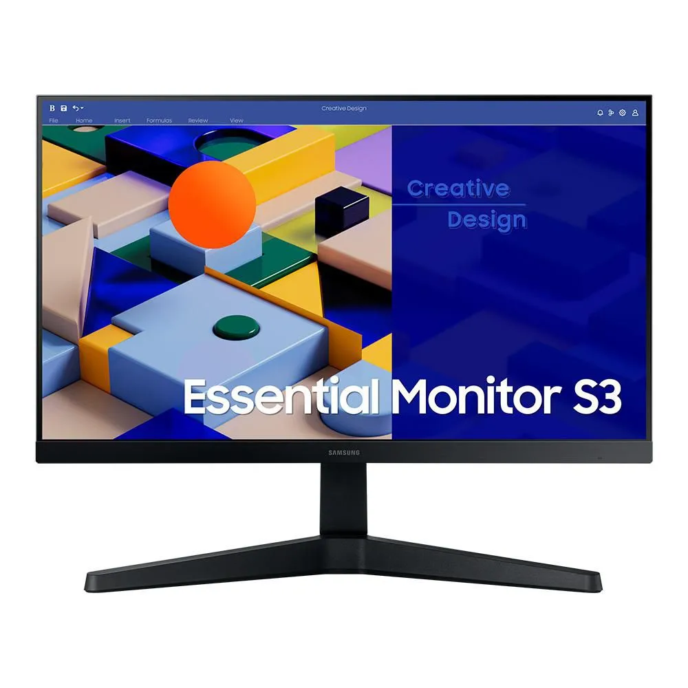 SAMSUNGMONITO Monitor Samsung plano LS22C310EALXZL Diseño sin bordes 1920X1080 Tipo de Panel: IPS 75 HZ TR 5 ms AMD FreeSync, Eco Saving Plus Modo Eye Saver Conectividad: VGA, HDMI 1.4 (incluye cable HDMI) Garantía: 3 años