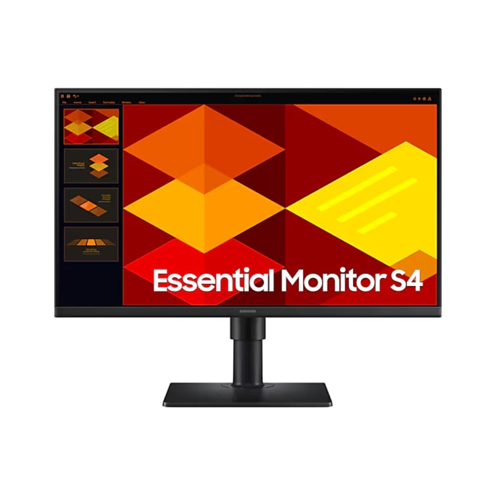 SAMSUNGMONITO Monitor Samsung 24altura ajustable Tamaño de Pantalla 24 1920X1080 Panel IPS 100 HZ Auricular Display Port - HDMI X2- USBX2 certificacion Energy Star (Incluye Cable HDM) 3 años de Garantia