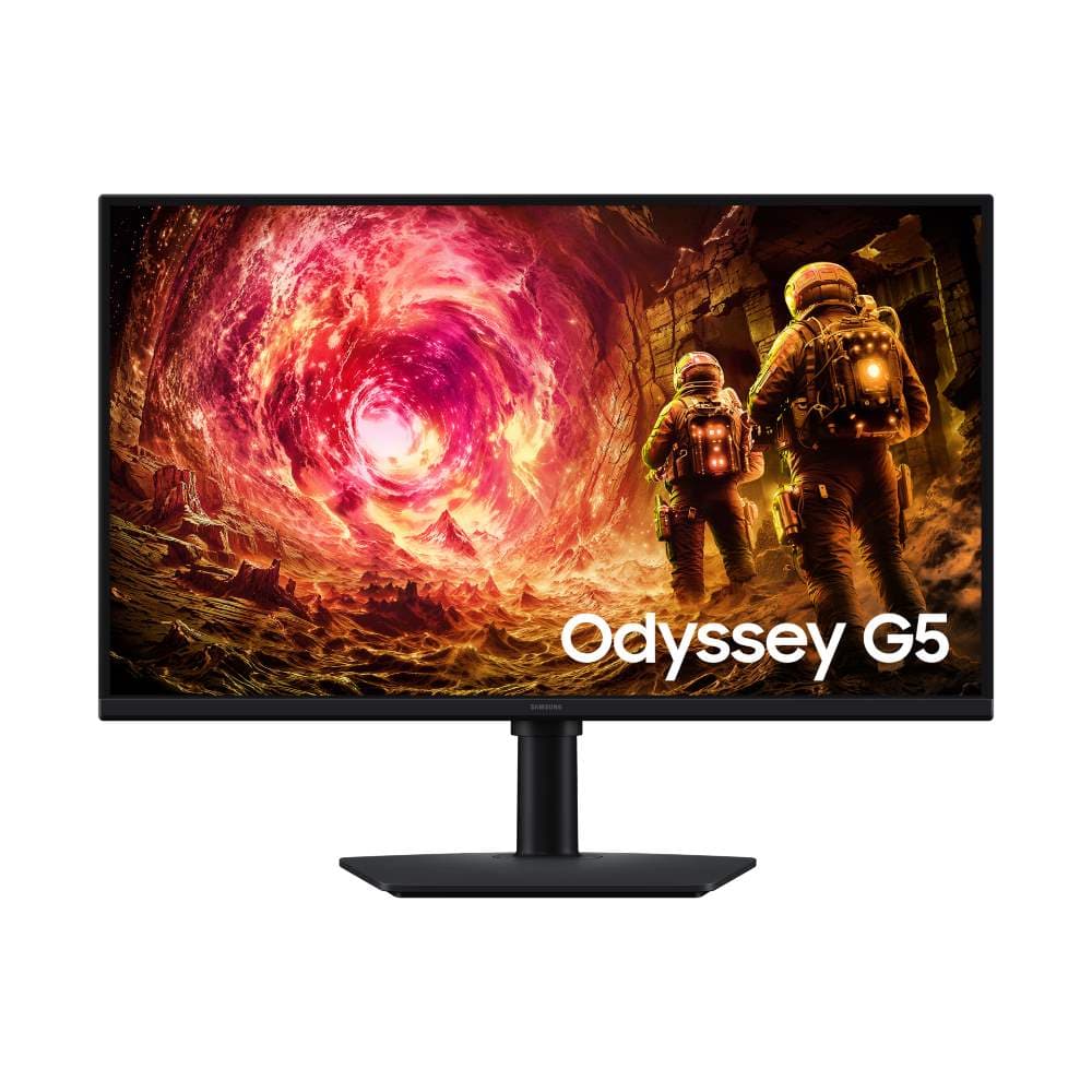 SAMSUNGMONITO Monitor Odyssey G5 (modelo G50F), diseñado especialmente para gaming competitivo, 180 Hz, QHD (2560 × 1440), 1 ms (GTG), Compatible con G-Sync,HDR10, 250CD, HDMI, DisplayPort, 3 años de garantia.