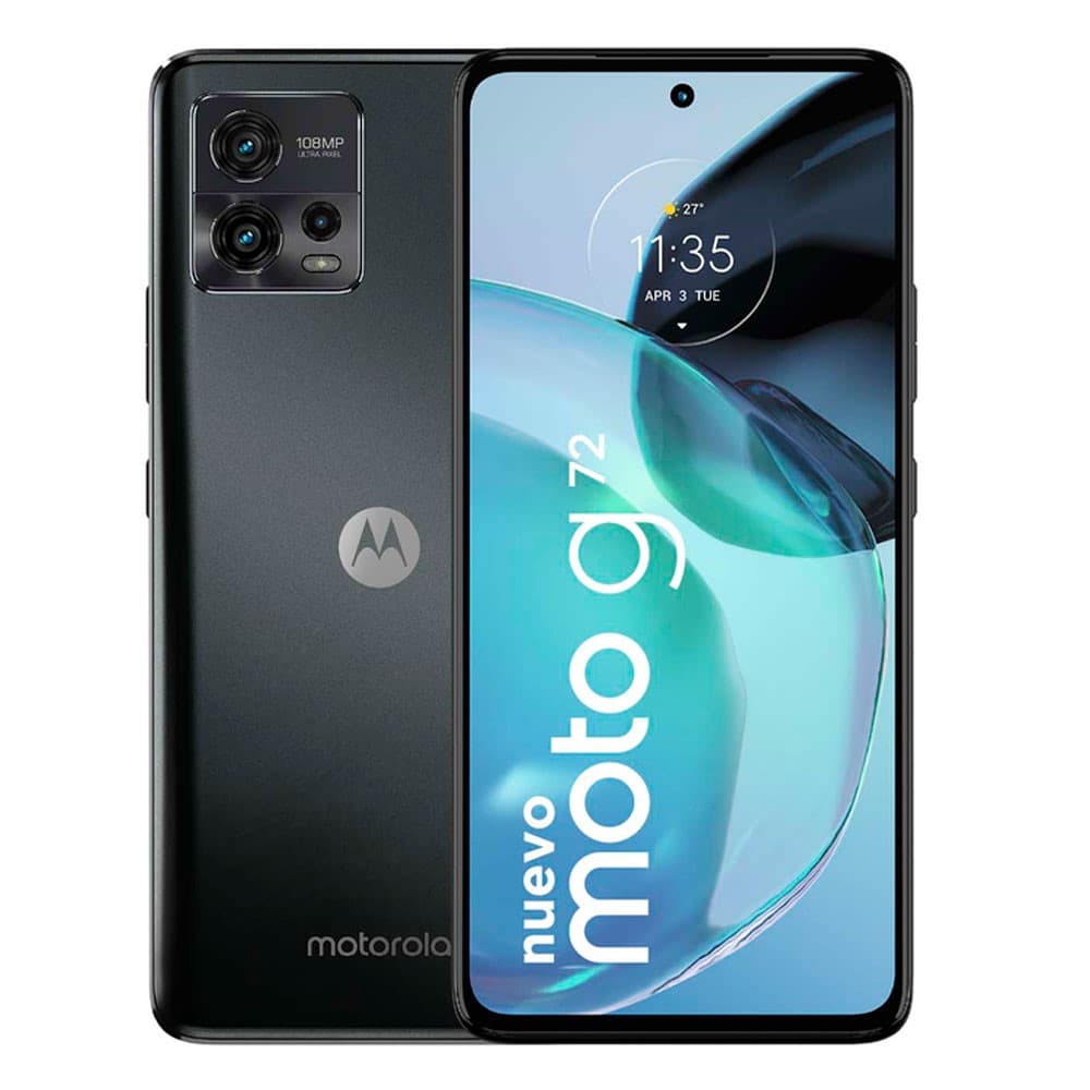 LENOVOMOVILIDAD Celular Motorola G72 6GB RAM + 128GB negro