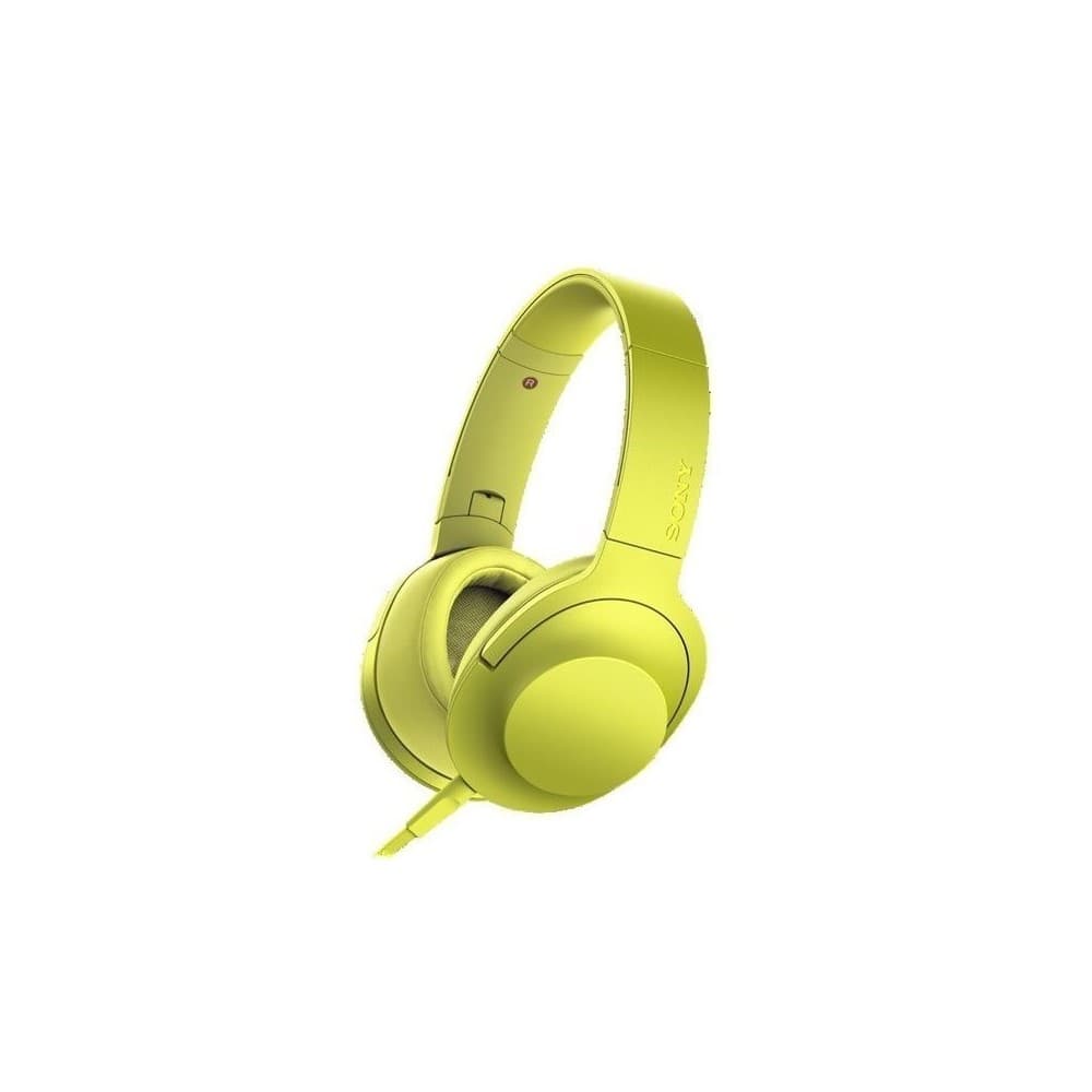 SONY Audifono Sony Amarillo diadema función manos libres con control de llamadas desde el cable, Diseño p