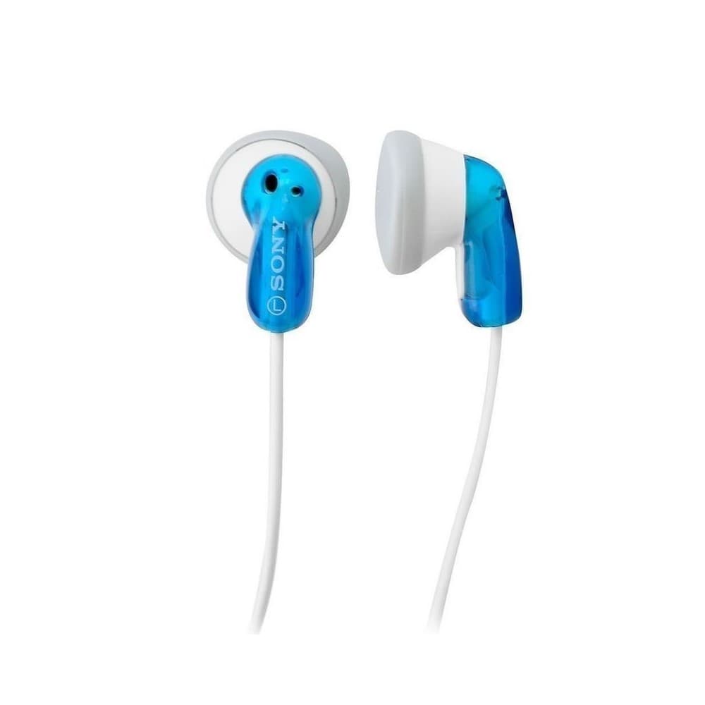 SONY Audífonos Sony internos MDR-E9LP Color Azul, tipo Interno o de botón