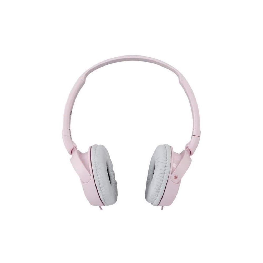 SONY Audífonos Sony de diadema MDR-ZX110 Rosado diseño plegable giratorio, diafragma 30 mm cable de 1.2m