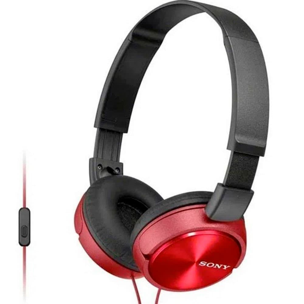 SONY Audífonos de Diadema Sony MDR-ZX310AP - Rojo