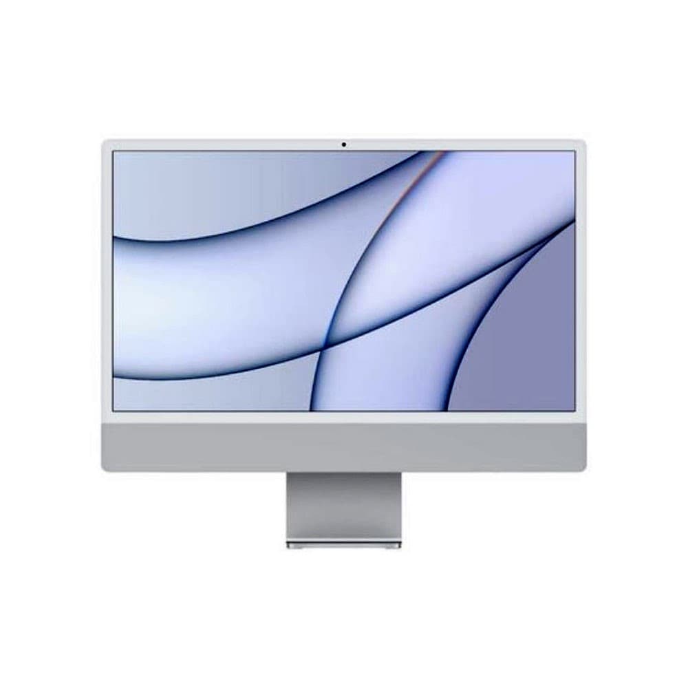 APPLE IMAC Computador APPLE Mac 24” Pulgadas Todo En Uno Ram 8GB Disco SSD 256GB COLOR Plata