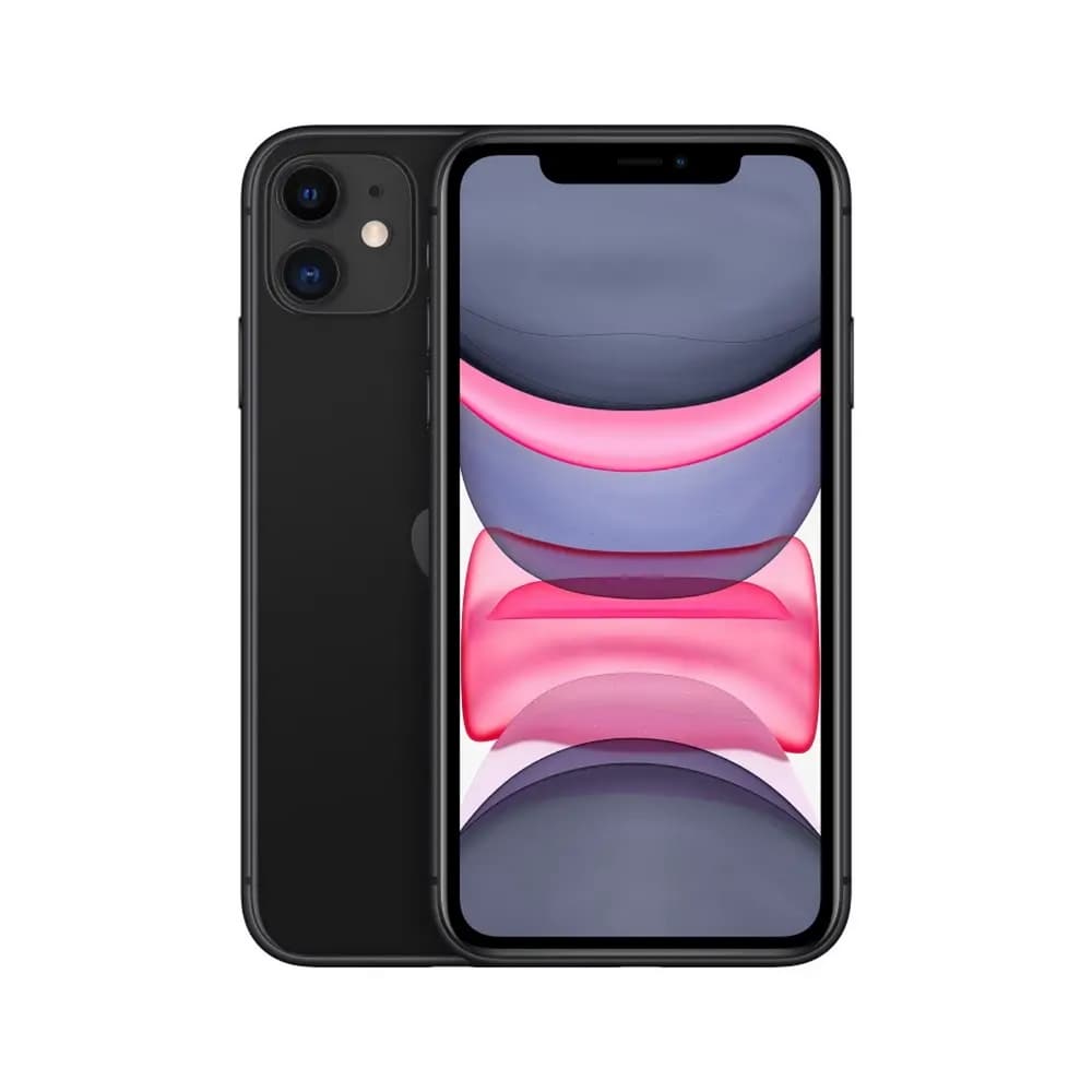 APPLE IPHONE Celular Iphone 11 APPLE RAM 4GB Almacenimiento 64GB COLOR Negro
