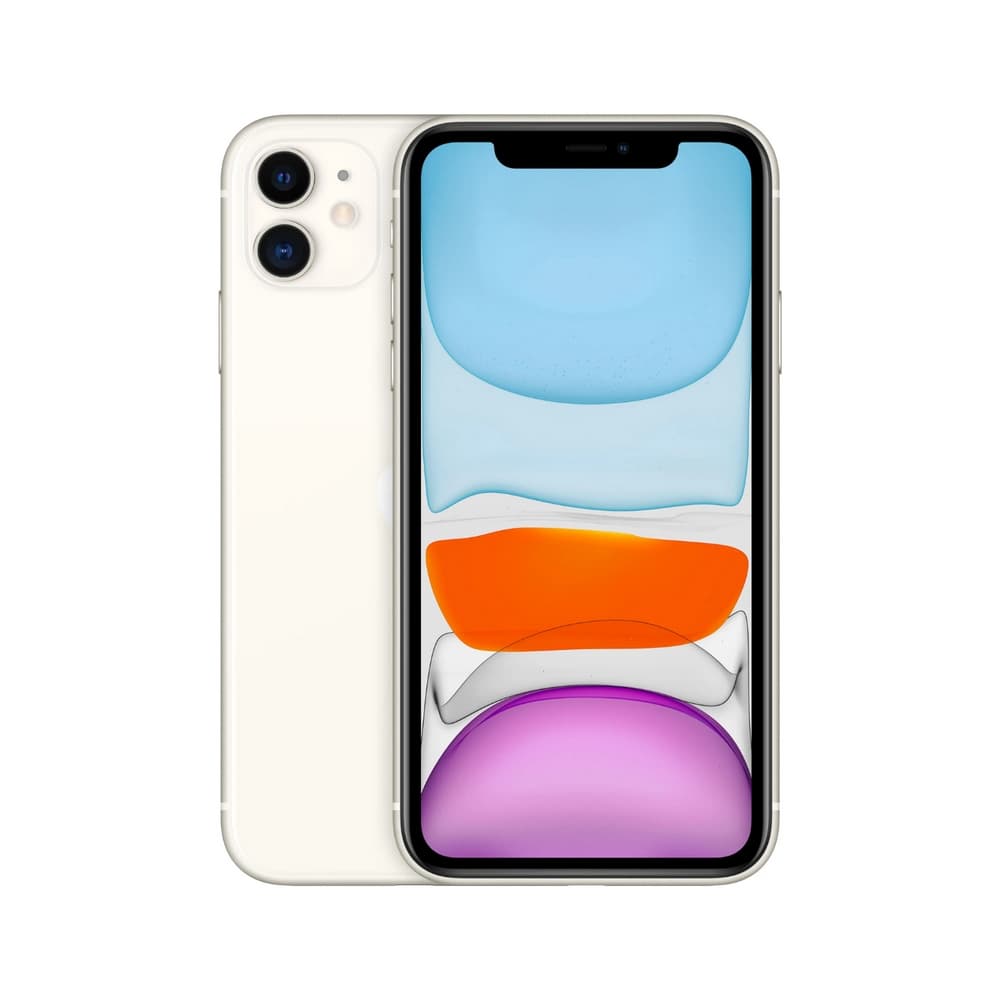 APPLE IPHONE Celular Iphone 11 APPLE RAM 4GB Almacenamiento 64GB COLOR Blanco