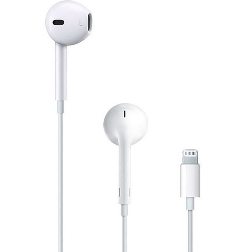 APPLE ACCESORIOS Audífonos APPLE EarPods Con Conector Lightning COLOR Blanco